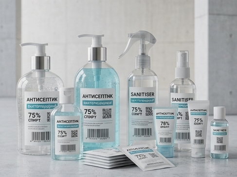 Маркировка антисептиков